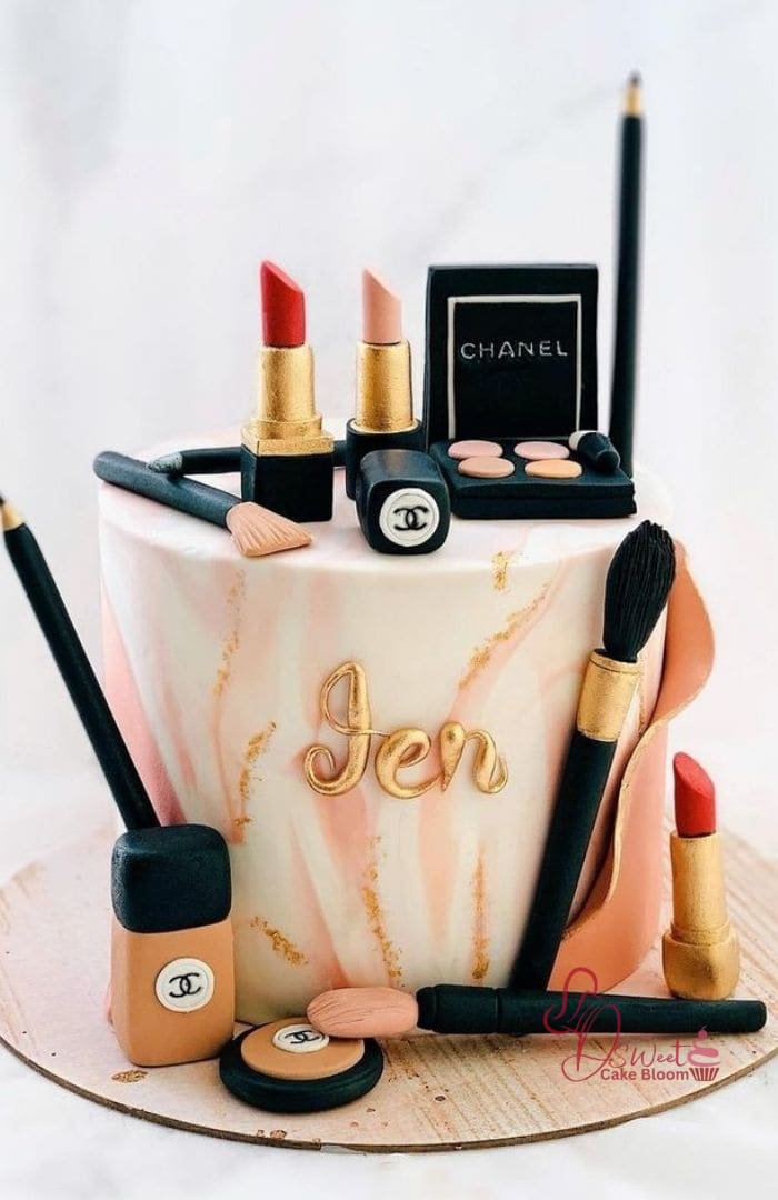 Cute Baby Girl Cake